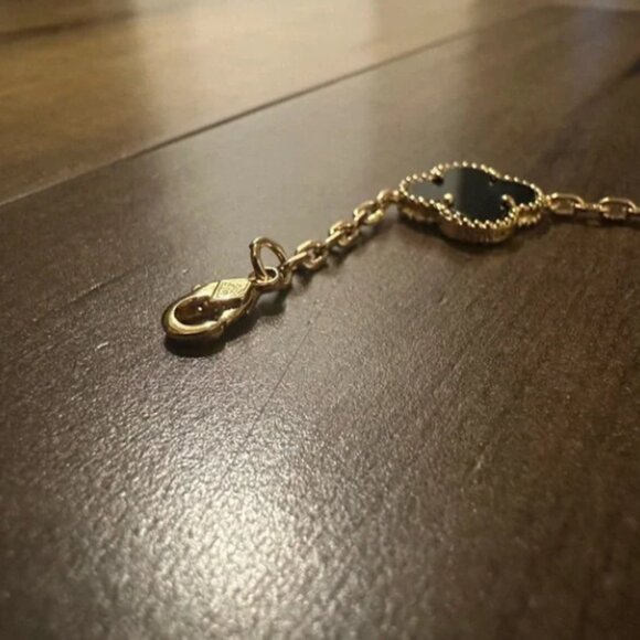Van Cleef Bracelet Gold and Black - Picture 2 of 4